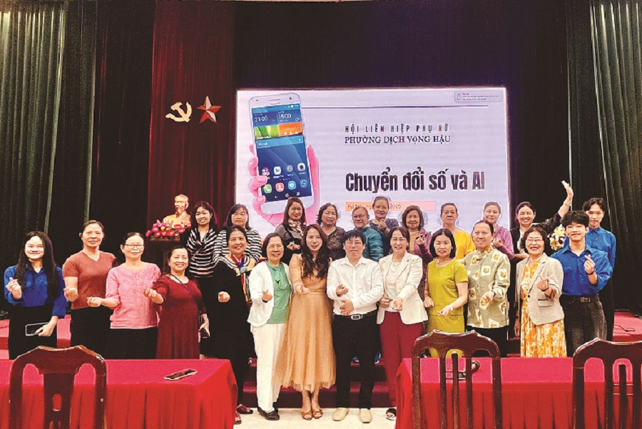 Phát huy tinh thần cùng tiến từ phong trào “Bình dân học vụ số” - ảnh 1