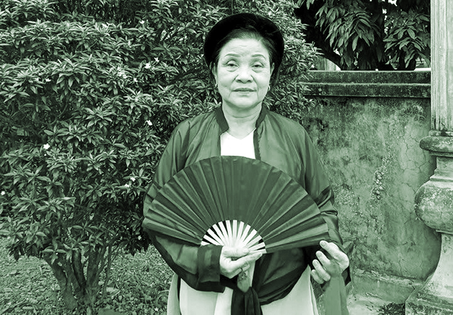 Nữ nghệ nhân vực dậy điệu hát truyền thống quê hương - ảnh 1