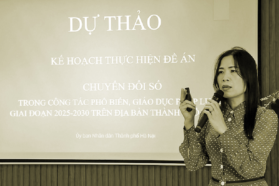Chuyển đổi số trong giáo dục pháp luật - ảnh 1