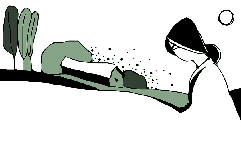 Hoa vàng bay trong gió - ảnh 1