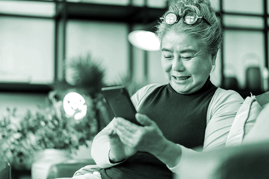 Mẹ chồng mê “sống ảo” - ảnh 2