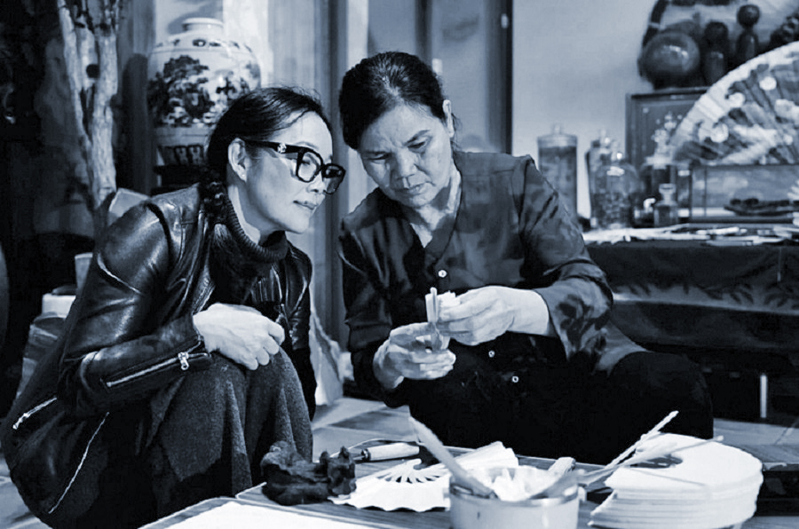 Người “gấp nan giữ nắng” ở Chàng Sơn  - ảnh 1