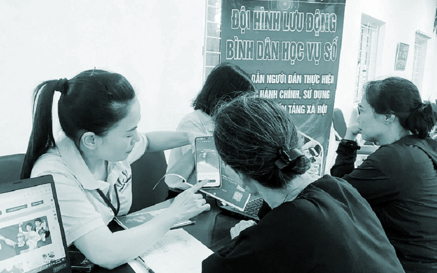 Đưa chuyển đổi số về từng tổ dân phố - ảnh 1