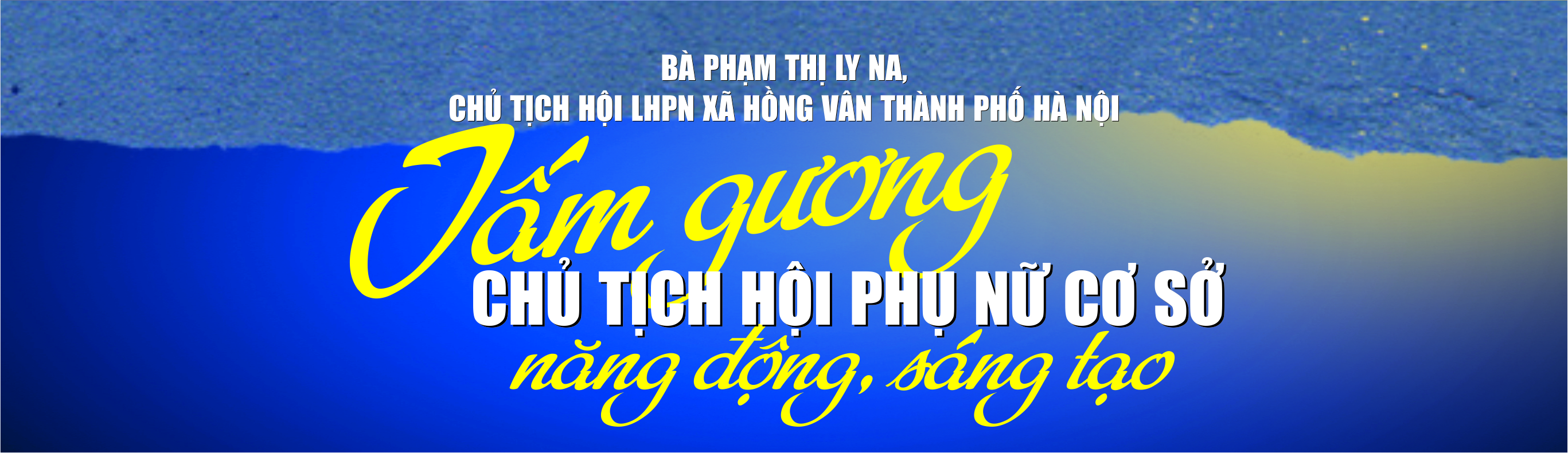 Tấm gương Chủ tịch Hội phụ nữ cơ sở năng động, sáng tạo - ảnh 1