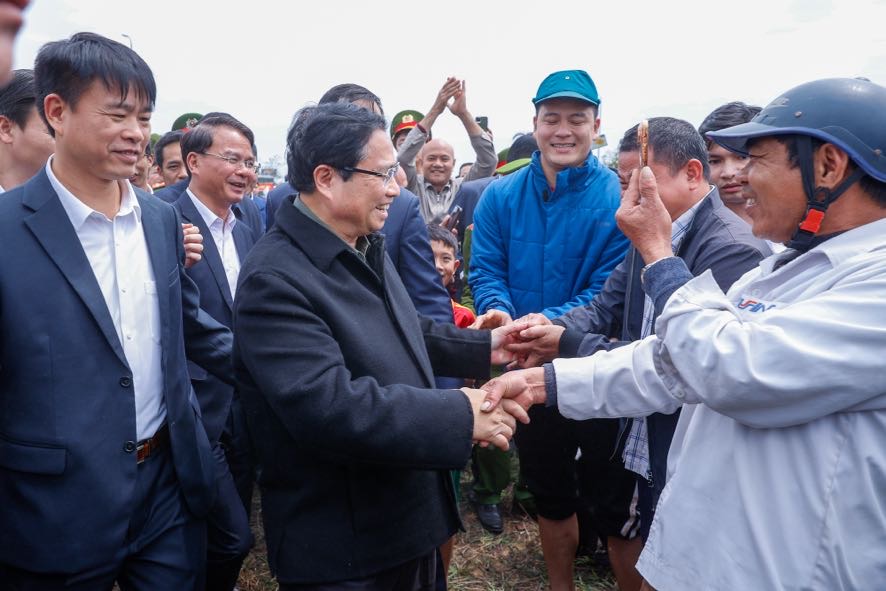 Thủ tướng Chính phủ Phạm Minh Chính dự khởi công dự án nhà ở xã hội tại Vĩnh Phúc - ảnh 6