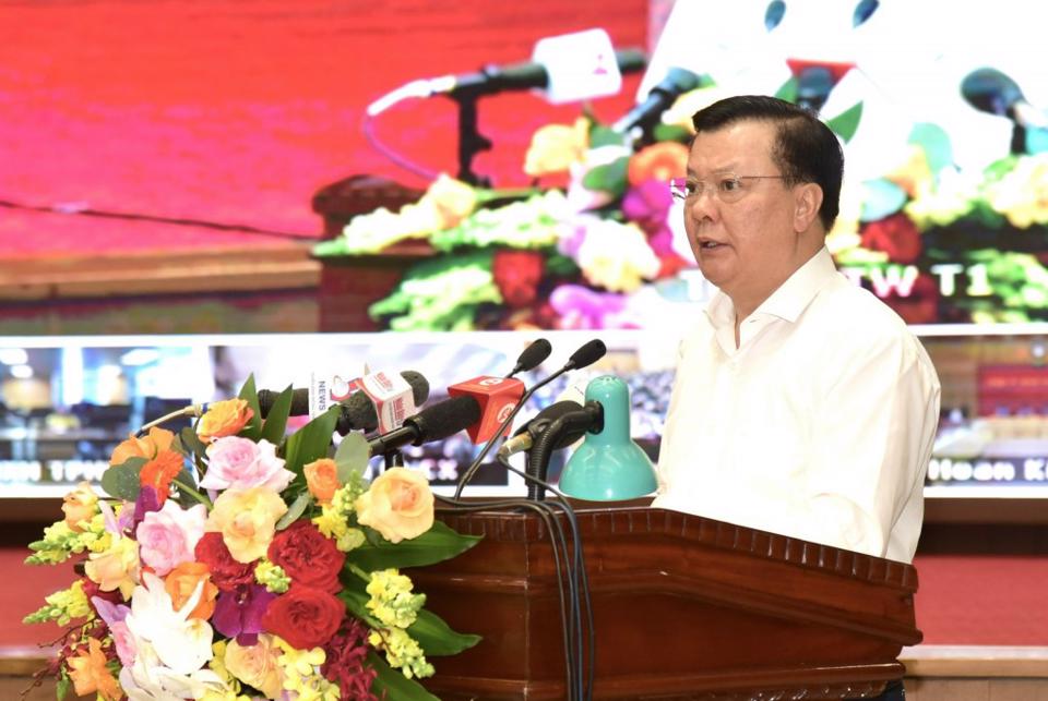 Thường trực Ban Bí thư chủ trì hội nghị triển khai Nghị quyết về phát triển Thủ đô - ảnh 1