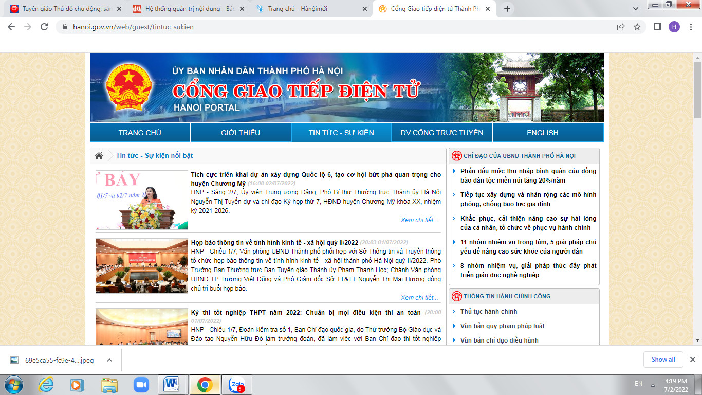 Thành lập Trung tâm Báo chí Thủ đô Hà Nội - ảnh 1