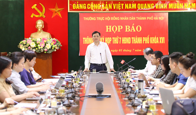  Khai mạc kỳ họp thứ 7, HĐND thành phố Hà Nội khóa XVI - ảnh 1