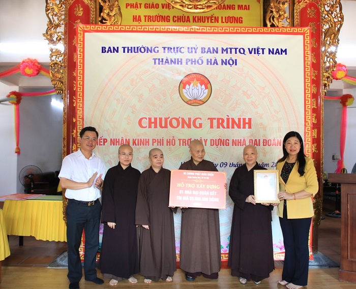 Lan tỏa tinh thần “Từ bi”, “Ái quốc” đến với Phật tử Thủ đô - ảnh 1