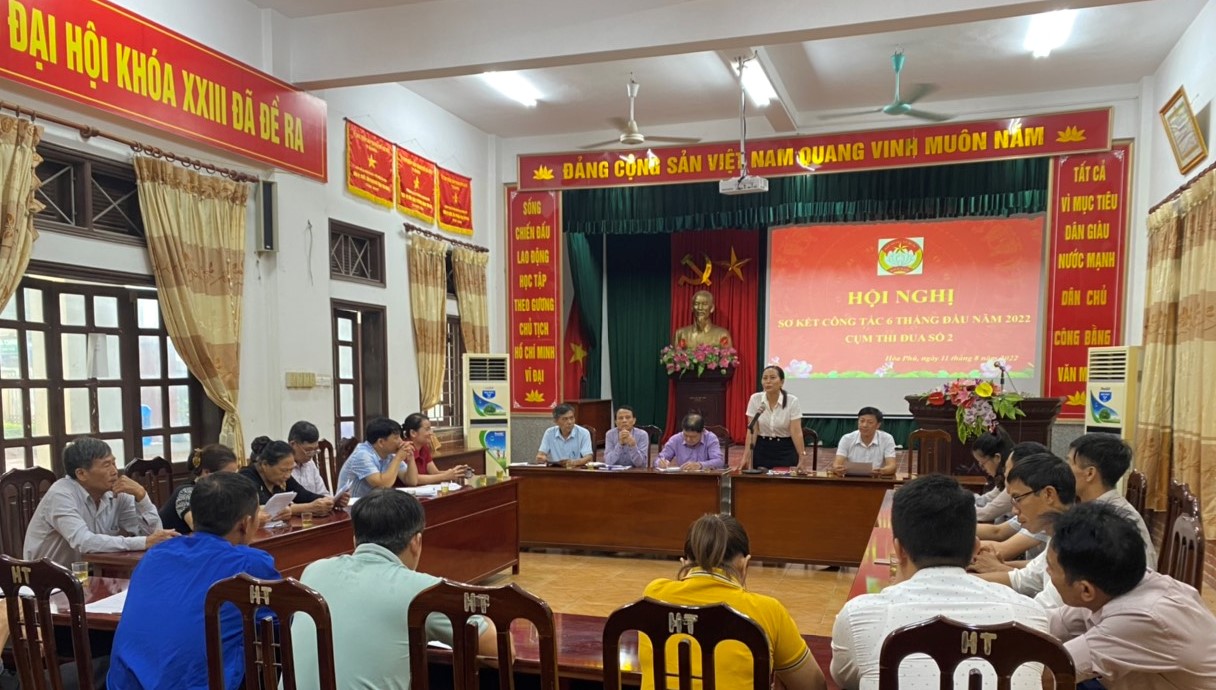 Đẩy mạnh các phong trào thi đua, các cuộc vận động trong 6 tháng đầu năm - ảnh 1