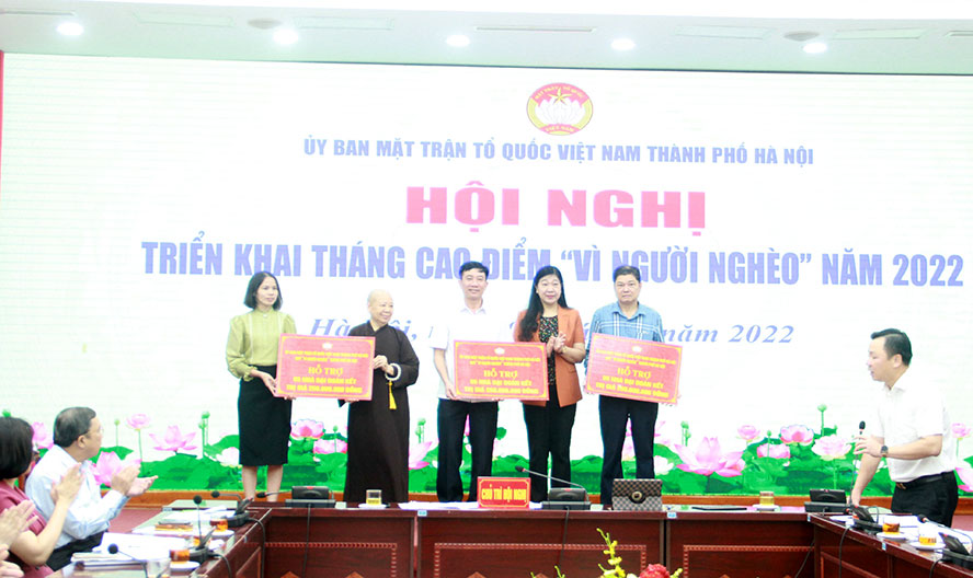 Hà Nội sẽ tuyên dương nhà hảo tâm trong công tác an sinh và hộ nghèo có cách làm sáng tạo - ảnh 1
