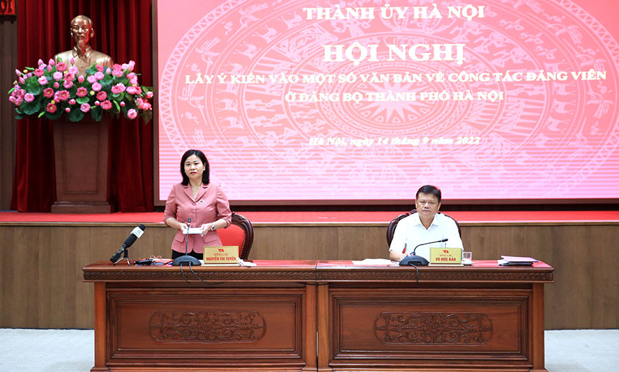 Giao chỉ tiêu phát triển Đảng nên theo từng năm để tổng kết, đánh giá trong giai đoạn tiếp theo - ảnh 1