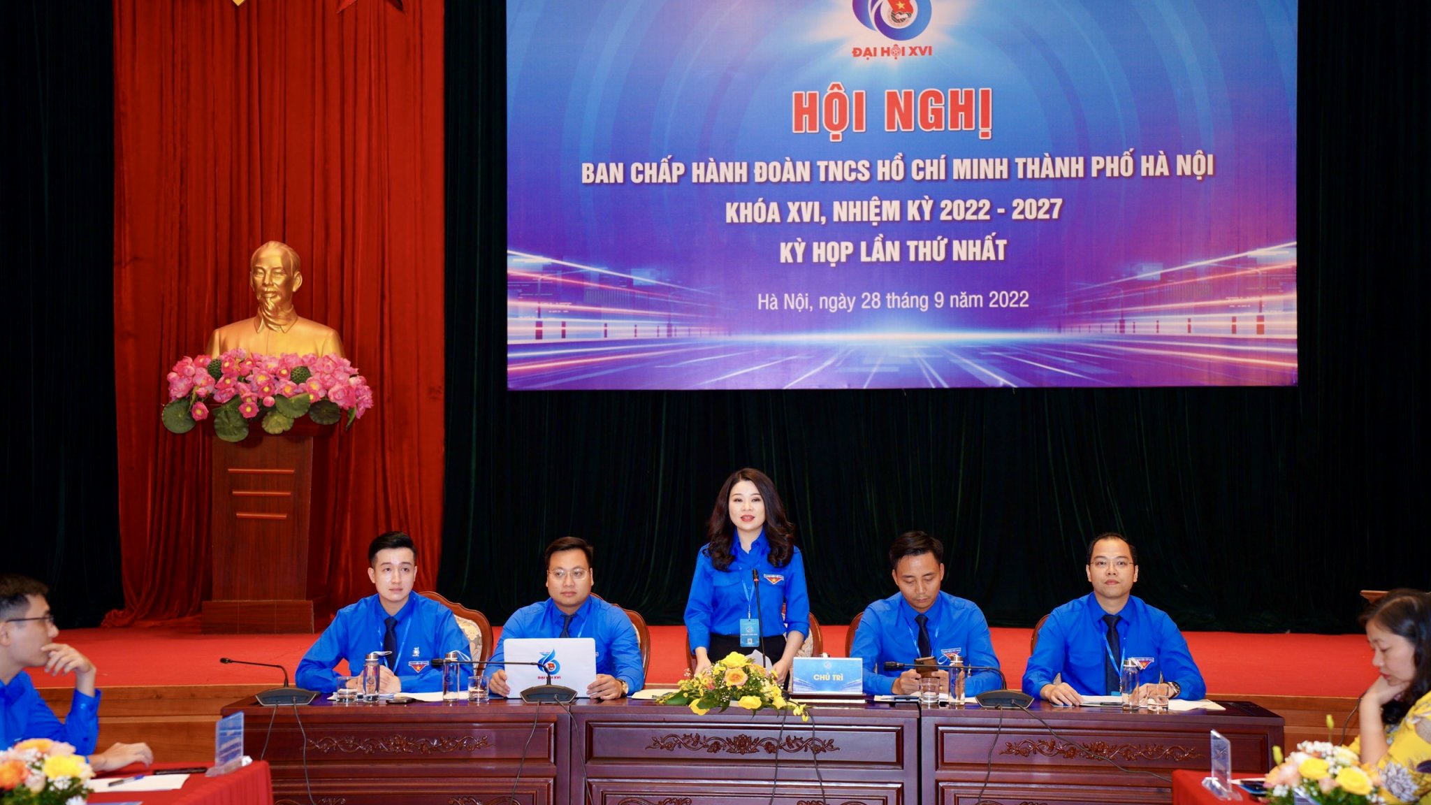 Đồng chí Chu Hồng Minh tái đắc cử Bí thư Thành đoàn Hà Nội - ảnh 1
