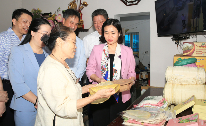 Huyện Mỹ Đức: 100% xã đạt chuẩn nông thôn mới - ảnh 1