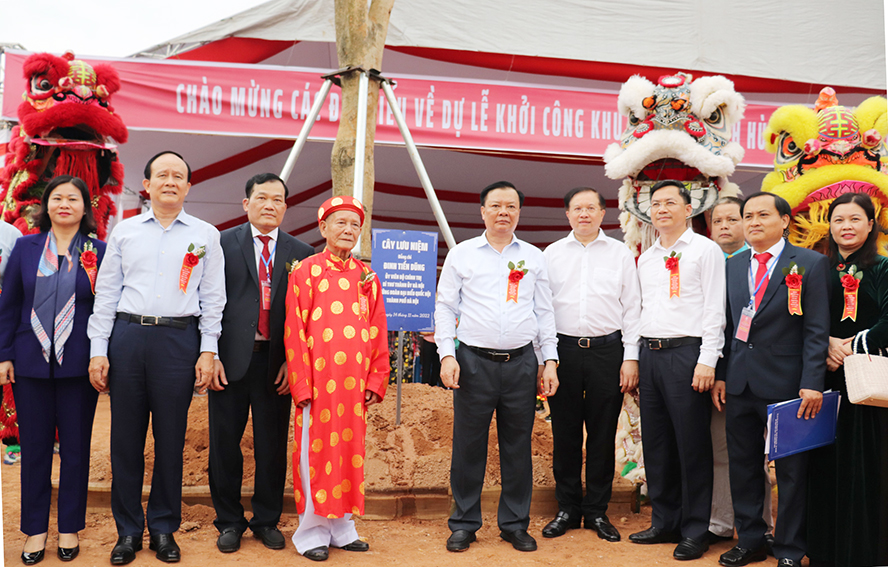  Dự án Khu lưu niệm Anh hùng dân tộc, Danh nhân văn hóa thế giới Nguyễn Trãi chính thức khởi công - ảnh 1