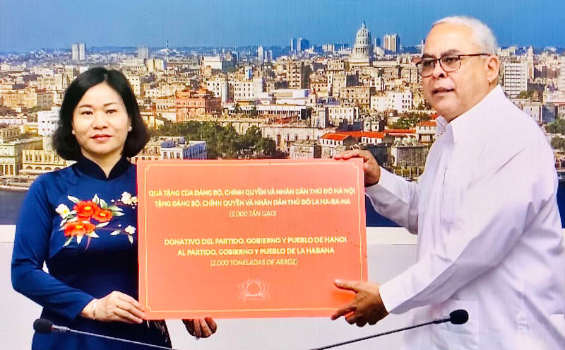Phó Bí thư Thường trực Thành ủy Hà Nội làm Trưởng đoàn đã thăm và làm việc tại Cuba - ảnh 1