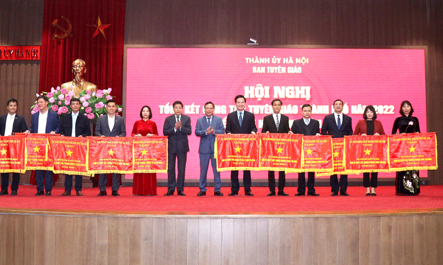 Năm 2023, hệ thống tuyên giáo thành phố sẽ tập trung vào 5 nhóm nhiệm vụ - ảnh 1