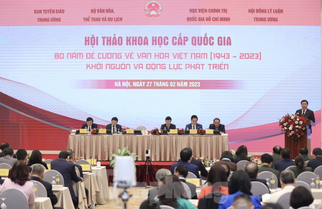 Nền tảng khơi dậy khát vọng chấn hưng văn hóa Việt - ảnh 1