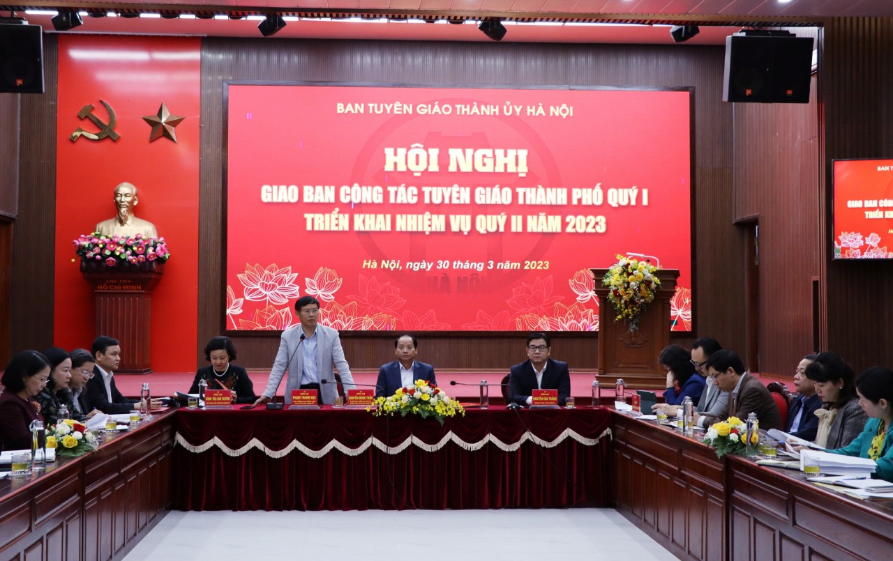 Công tác tuyên giáo đi trước mở đường, đi cùng thực hiện, đi sau tổng kết - ảnh 1