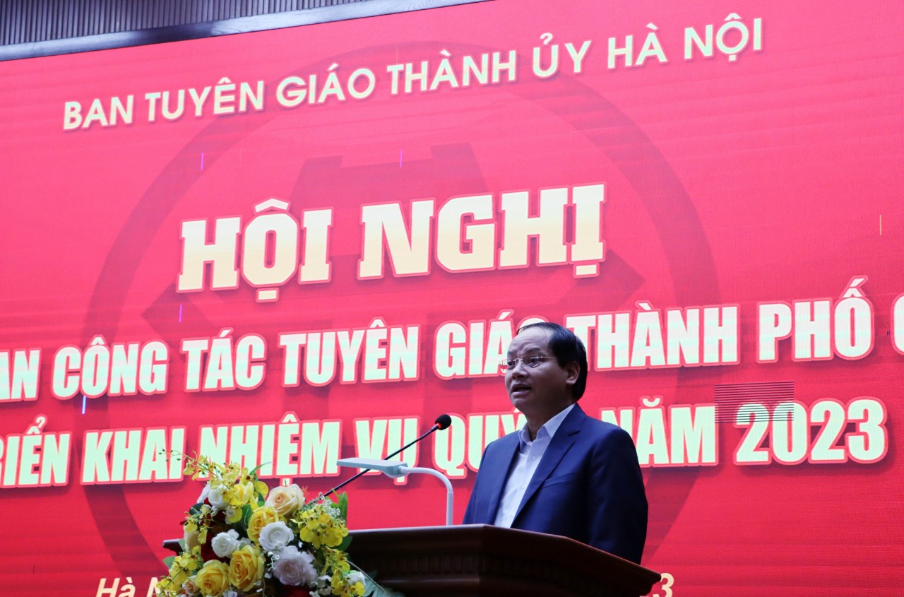 Công tác tuyên giáo đi trước mở đường, đi cùng thực hiện, đi sau tổng kết - ảnh 4