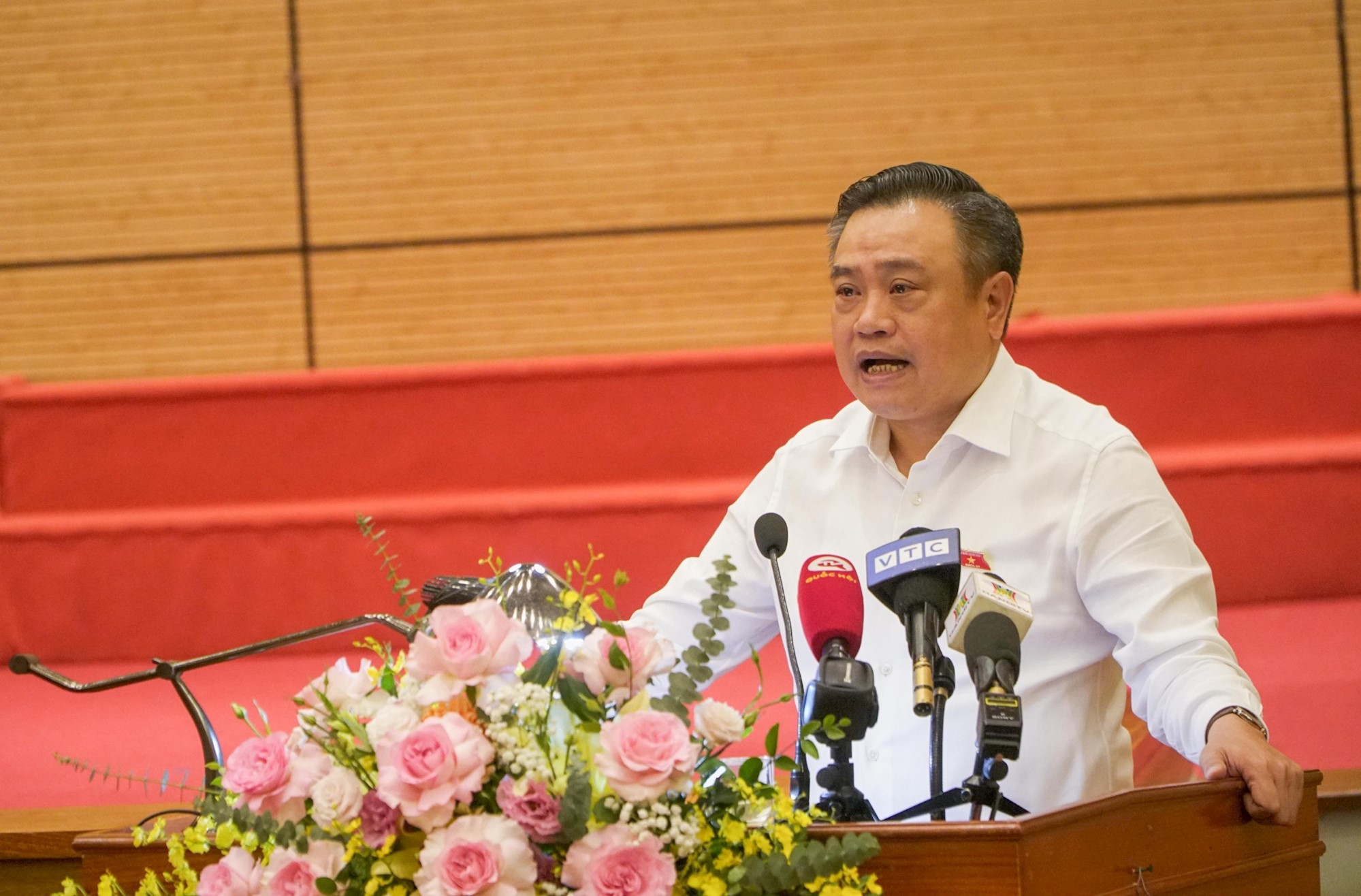 Cử tri huyện Sóc Sơn mong Thành phố quan tâm, giải quyết dứt điểm vùng ảnh hưởng môi trường - ảnh 1