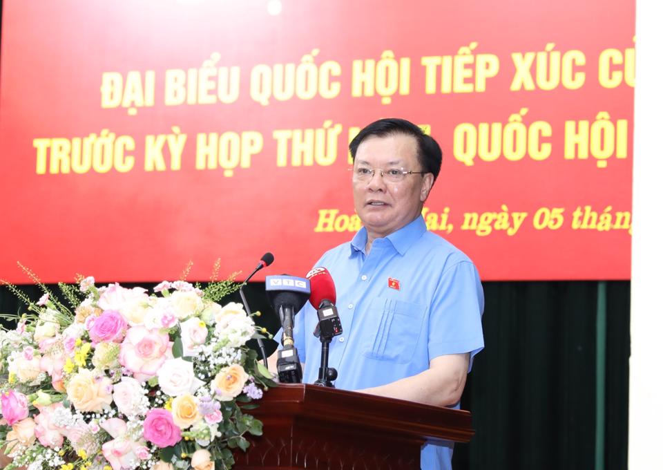 Bí thư Thành ủy Hà Nội: Quận Hoàng Mai cần sớm giải quyết nhu cầu về xây trường học, bãi đỗ xe - ảnh 2