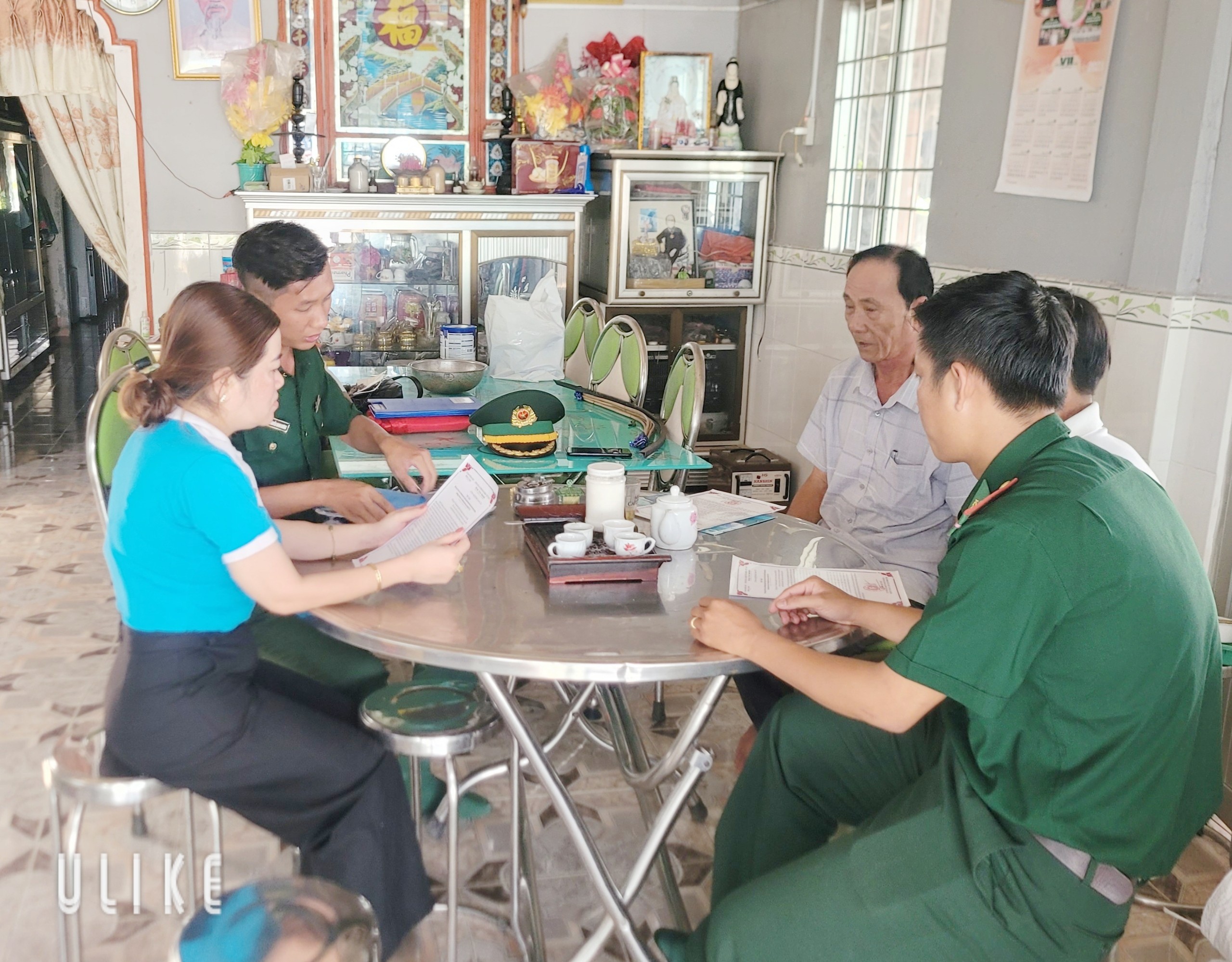  Đồn Biên phòng Rạch Gốc đẩy mạnh công tác vận động quần chúng, xây dựng thế trận lòng dân - ảnh 2