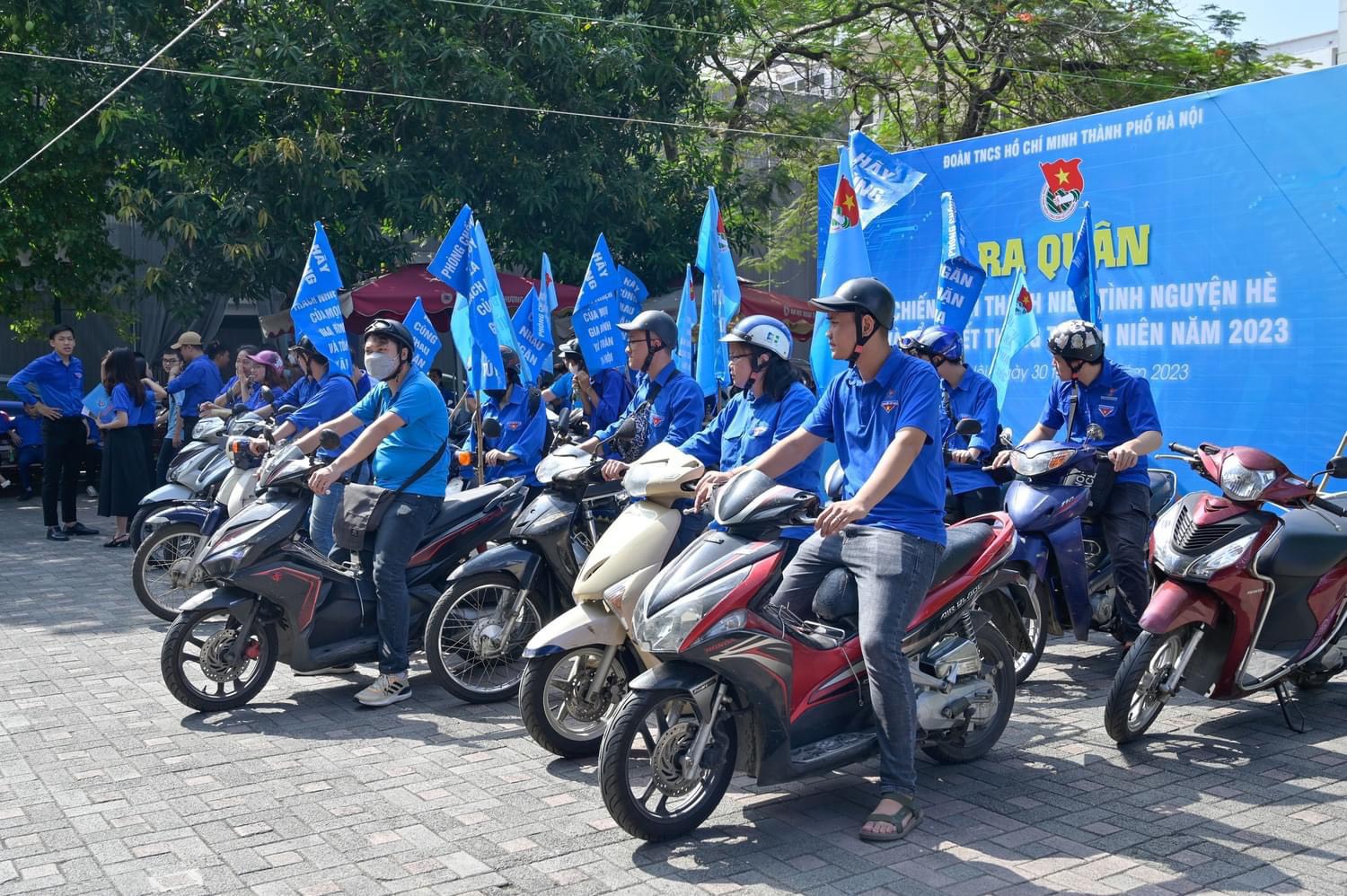 Tuổi trẻ Hà Nội ra quân Chiến dịch Thanh niên tình nguyện hè - ảnh 1