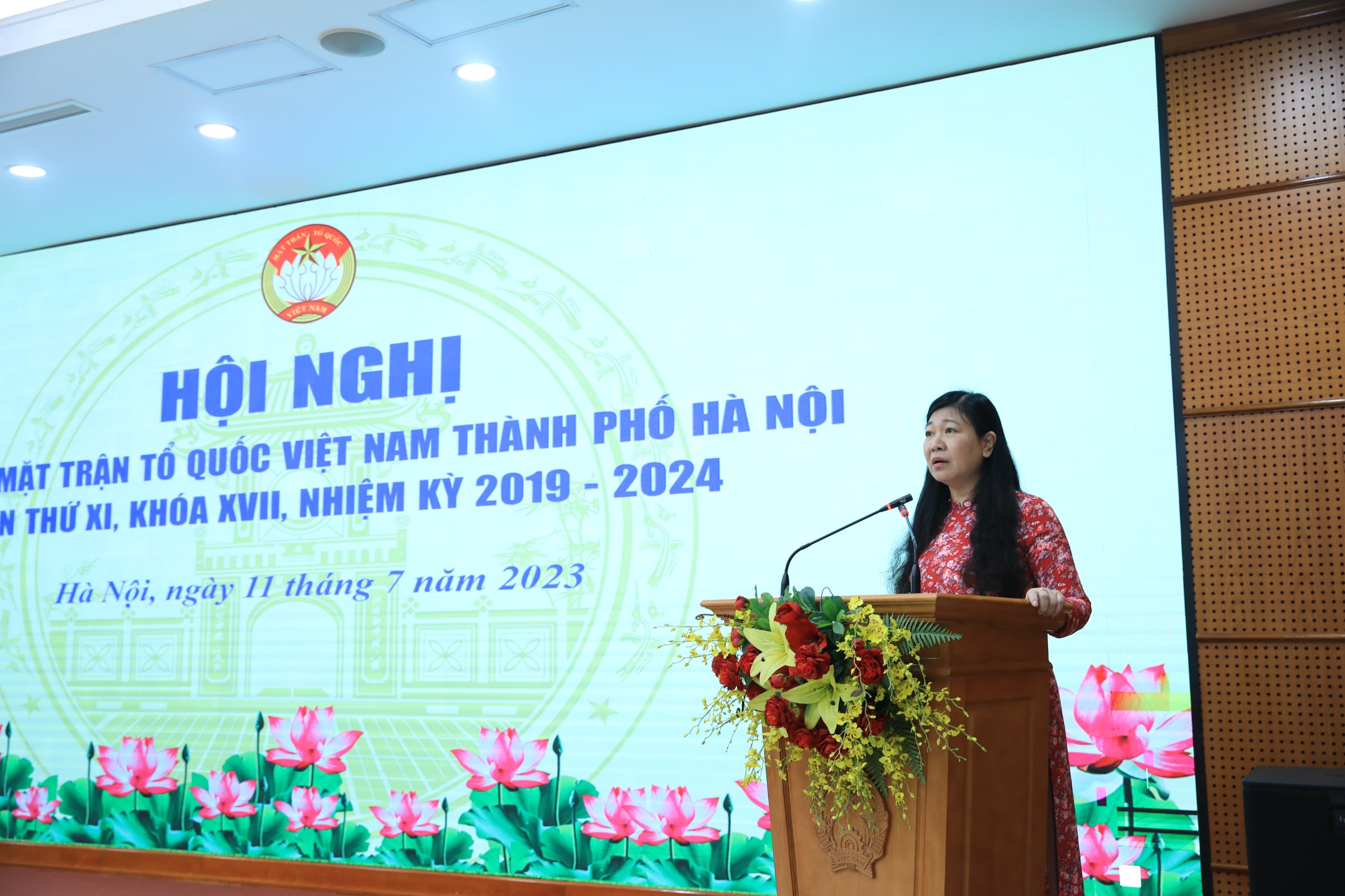 Lựa chọn nội dung, xác định trọng tâm để có điểm nhấn, có hoạt động mang nét riêng của Mặt trận - ảnh 2