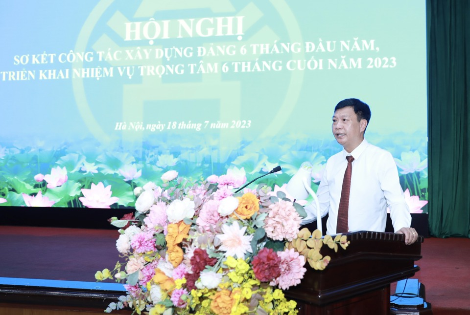 Đảng ủy Khối phấn đấu hoàn thành mọi nhiệm vụ về tổ chức xây dựng Đảng - ảnh 1