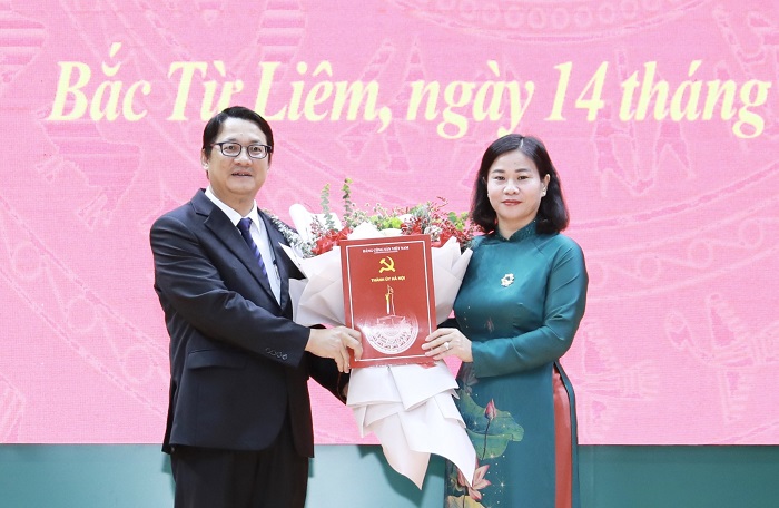 Bí thư Quận ủy Bắc Từ Liêm trở thành Phó Trưởng ban Thường trực, Ban Dân vận Thành ủy Hà Nội - ảnh 1