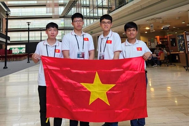Đội tuyểnViệt Nam Olympic Tin học quốc tế năm 2023 đứng trong nhóm 9 nước đạt kết quả cao - ảnh 1