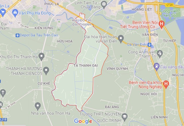 Hà Nội: Phê duyệt chỉ giới đường đỏ tuyến đường 4 làn xe tại huyện Thanh Trì - ảnh 1
