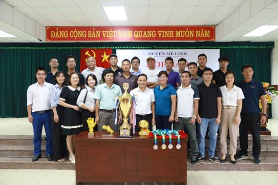 Giải bóng huyện Mê Linh lần thứ II, năm 2023: 21 đội tranh cúp Hai Bà Trưng - ảnh 2