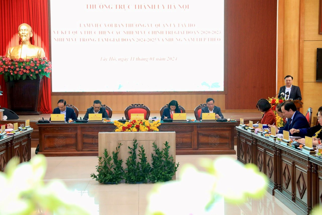 Bằng mọi giá phải gìn giữ và phát huy những tiềm năng, giá trị của hồ Tây - ảnh 1