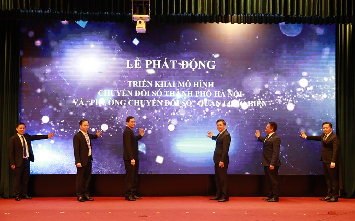 Hà Nội phát động triển khai thí điểm các mô hình chuyển đổi số - ảnh 1