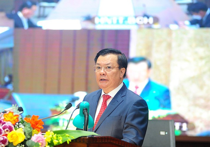 Thư chúc Tết Xuân Giáp Thìn năm 2024 của đồng chí Đinh Tiến Dũng, Bí thư Thành ủy Hà Nội - ảnh 1