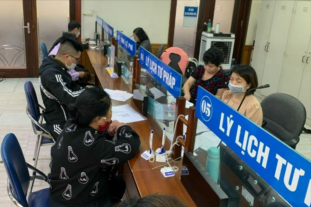 Thí điểm cấp phiếu lý lịch tư pháp tại cấp huyện - ảnh 1