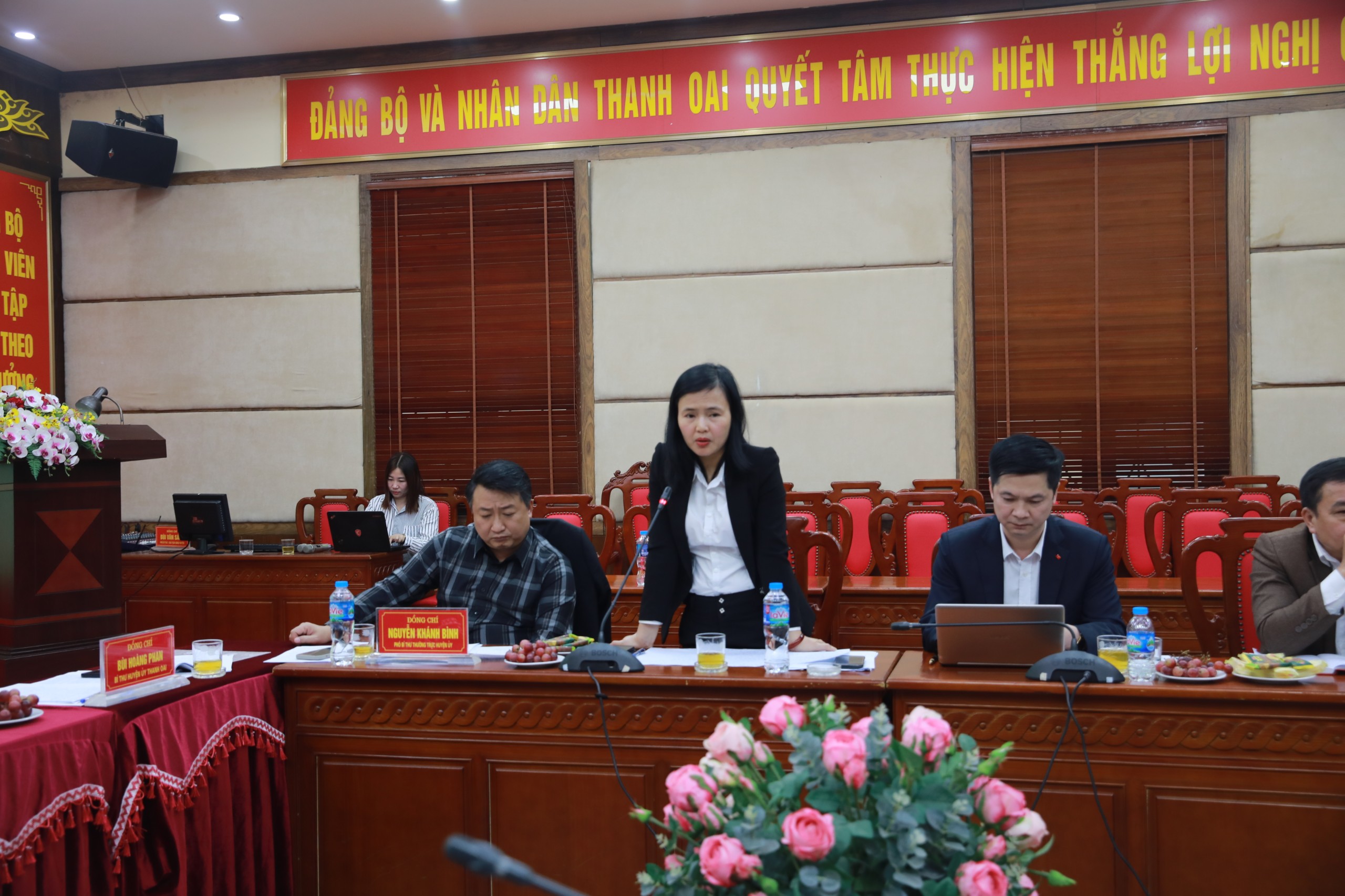Hoàn thành đúng tiến độ tổ chức Đại hội MTTQ Việt Nam từ cấp xã, huyện Thanh Oai - ảnh 2