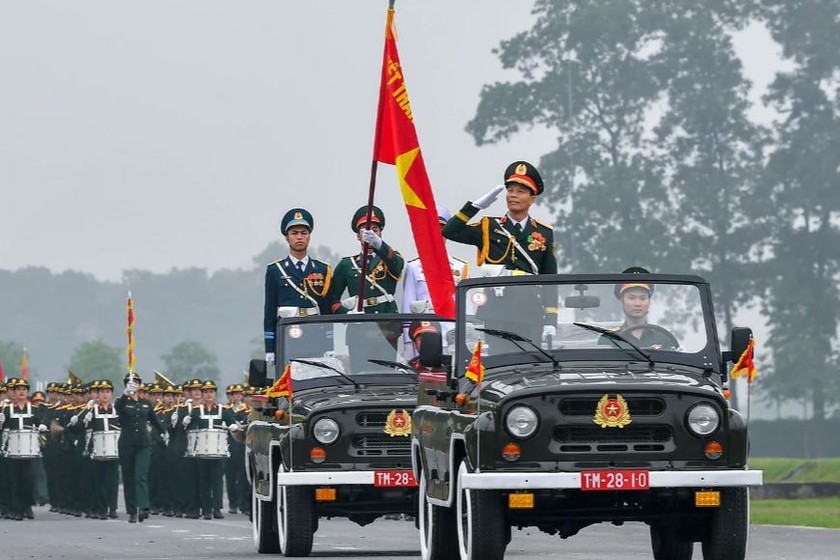 Chương trình lễ diễu binh, diễu hành kỷ niệm 70 năm Chiến thắng Điện Biên Phủ được tổ chức sáng 7/5 - ảnh 1