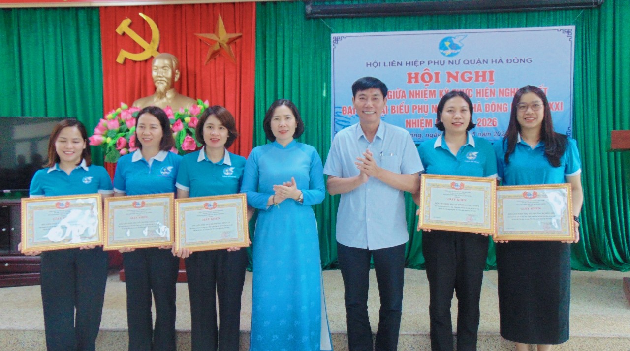 Hội LHPN quận Hà Đông hoàn thành 100% chỉ tiêu Nghị quyết Đại hội phụ nữ Quận lần thứ XXI - ảnh 4