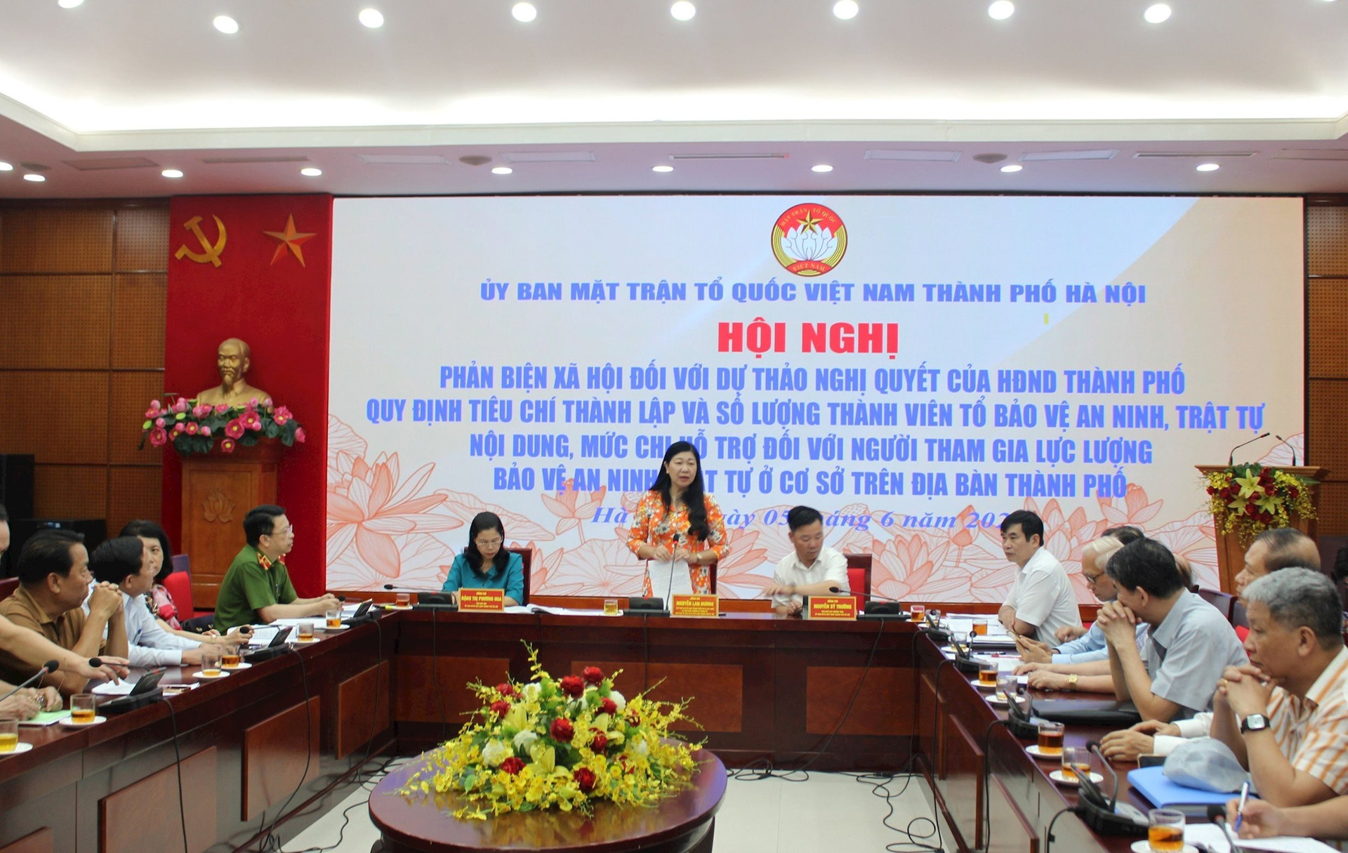 Lực lượng tham gia bảo vệ an ninh trật tự ở thôn, tổ dân phố là “cánh tay nối dài” của công an tại cơ sở - ảnh 1