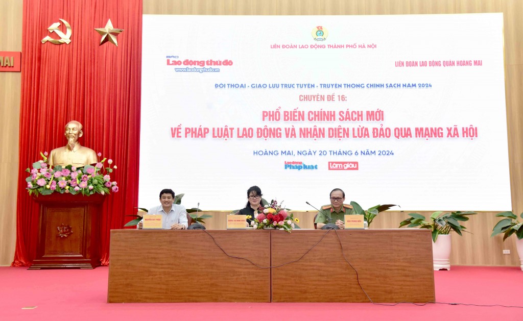 Phổ biến chính sách mới về pháp luật lao động và nhận diện lừa đảo qua mạng xã hội - ảnh 1