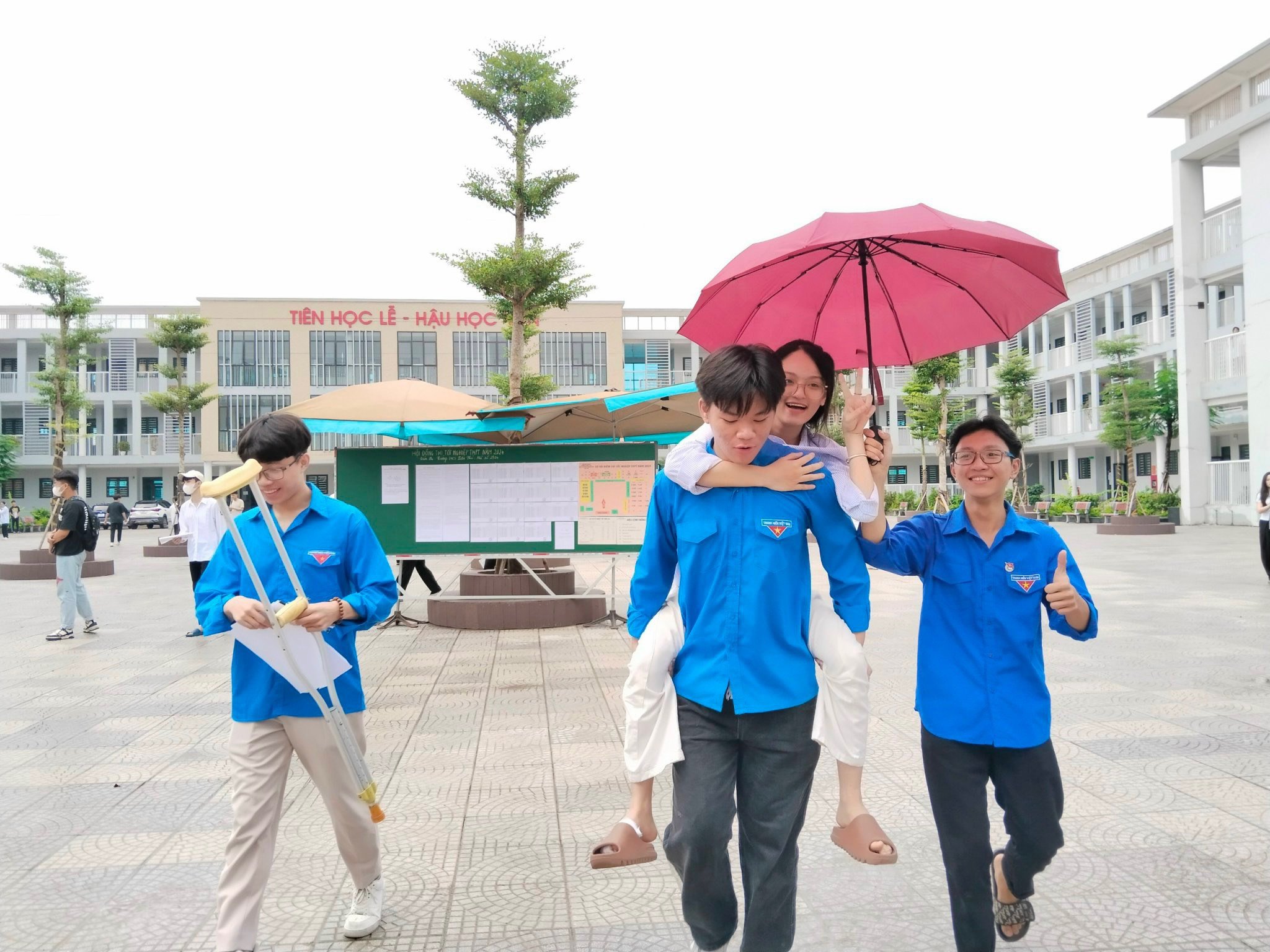 Huy động xã hội hóa hơn 5 tỷ đồng để tiếp sức mùa thi lần 2 - ảnh 3