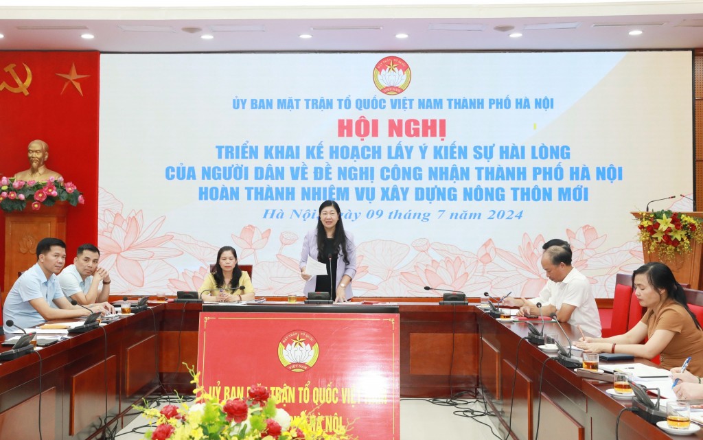Hà Nội: Lấy ý kiến công nhận thành phố hoàn thành nhiệm vụ xây dựng nông thôn mới - ảnh 2