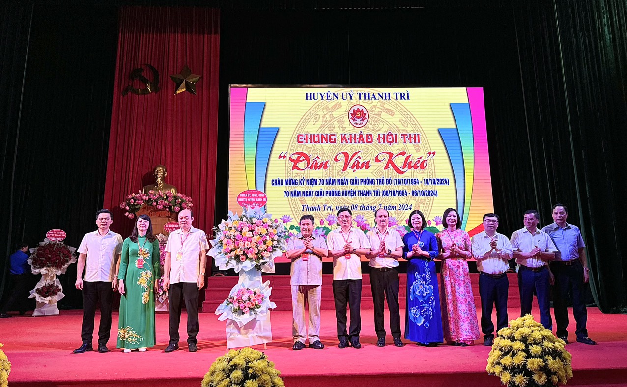 Xã Tứ Hiệp đạt giải xuất sắc Hội thi “Dân vận khéo” huyện Thanh Trì năm 2024 - ảnh 2