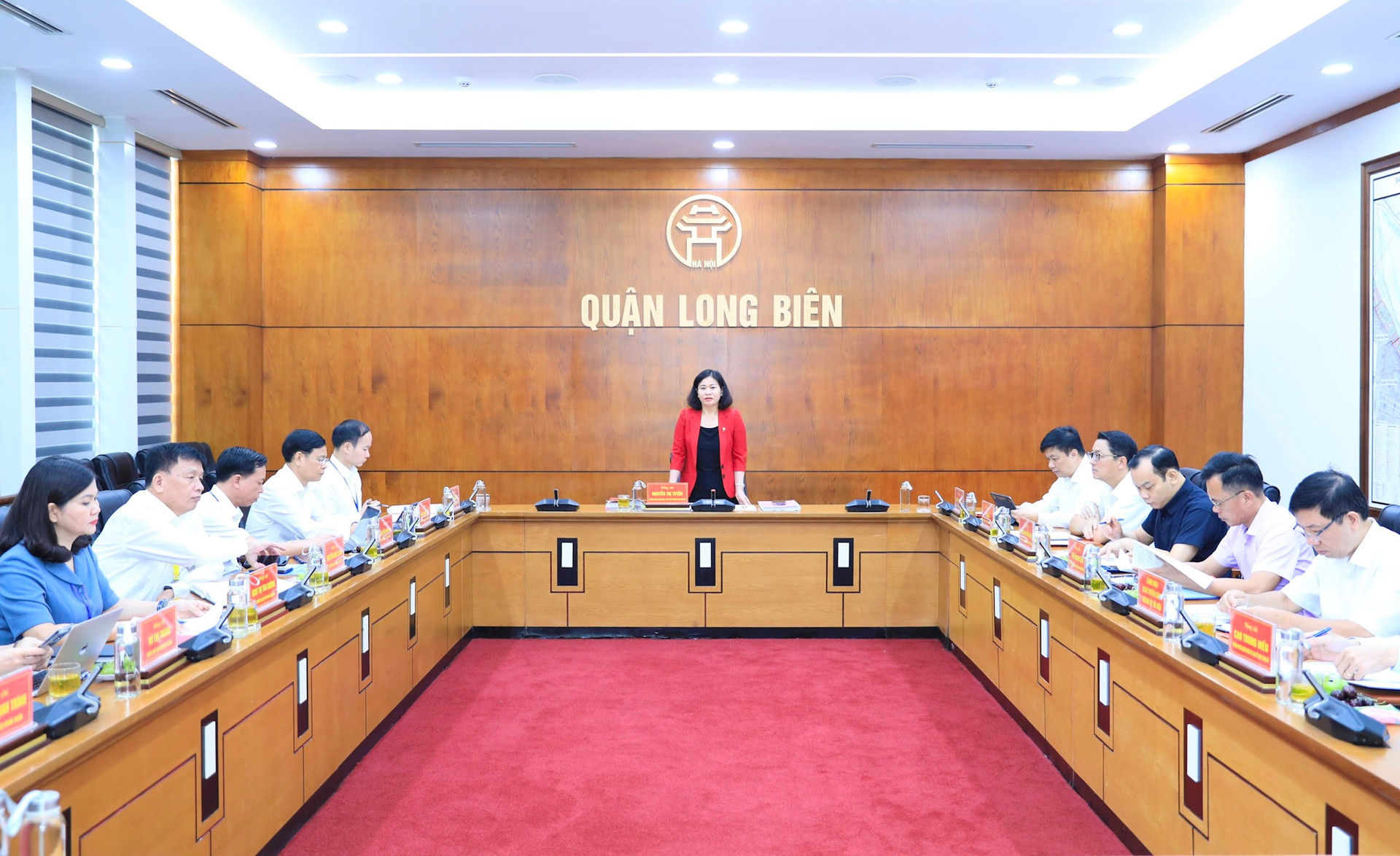 Quận Long Biên tích cực phối hợp để triển khai có hiệu quả Luật Thủ đô - ảnh 1
