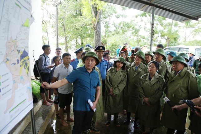 Bí thư Thành ủy Hà Nội kiểm tra công tác phòng, chống thiên tai 2 huyện Chương Mỹ và Quốc Oai - ảnh 1
