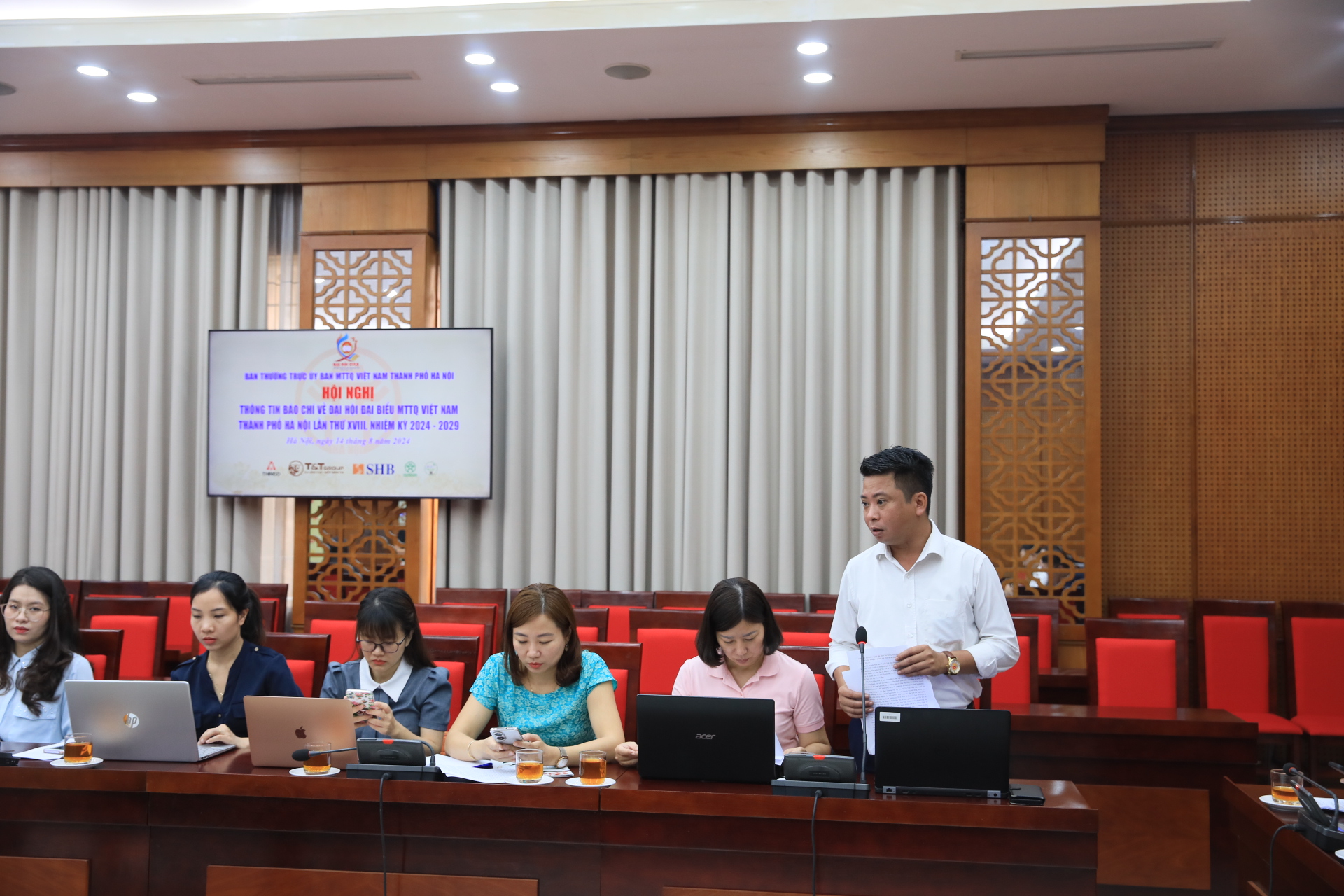 363 đại biểu chính thức tham dự Đại hội Đại biểu Mặt trận Tổ quốc Việt Nam thành phố Hà Nội lần thứ XVIII - ảnh 2
