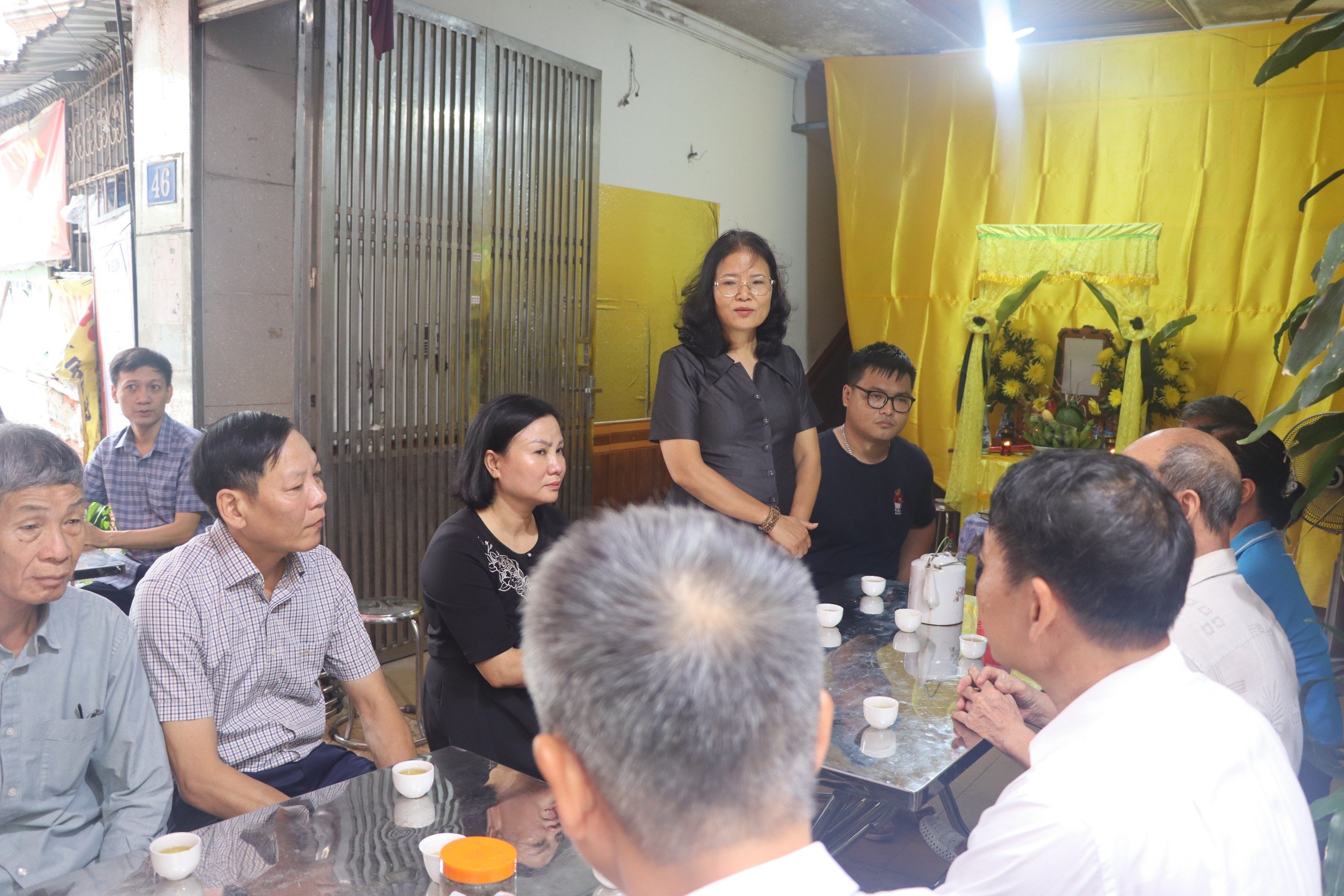 Lãnh đạo Ủy ban MTTQ Việt Nam TP Hà Nội thăm, động viên người dân bị ảnh hưởng bởi bão số 3 - ảnh 4